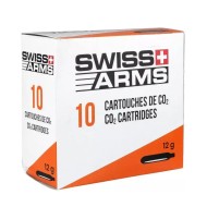 Ricariche Co2 Confezione 10 Pezzi Swiss Arms