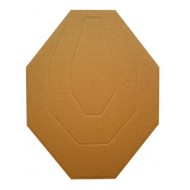 Target IPSC Small White/Brown Ufficiale