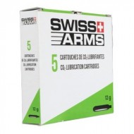 Swiss Arms Bombolette CO2 Lubricanti 5pcs