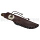 39Outdoor Coltello Damasco Nicker Corno