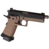 Vorsk Hi-Capa 4.3 GBB Full Metal Tan/Black
