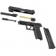 Replica Sig Sauer P320 M17/F17 Metal Slide Gas Bk Aegl