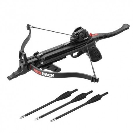 Hori-Zone Redback Pistola Balestra 235fps 80lb Completa Di 3 Dardi