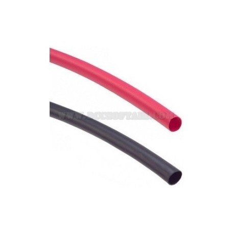 Guaina Termorestringente 5mmx2mt Black&Red SwissArms