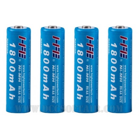 Batterie AA Ricaricabili 1800mAh Midland
