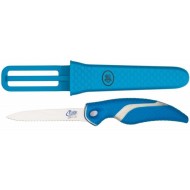 Cuda 3" Coltello Da Pesca Seghettato Con Custodia