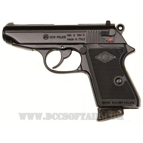 Pistola Replica Walther PPK (New Police) a Salve Cal.8mm Bruni