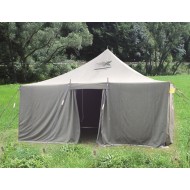 Tenda East German 5x5 Con Telaio In Legno Originale