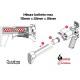 Amoeba M4 Octarms 13.5" Keymod AM016 BK Ares