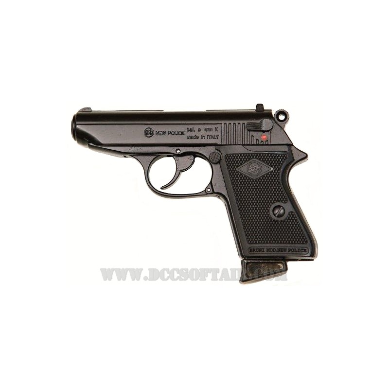 Pistola Replica Walther PPK (New Police) a Salve Cal.9mm Bruni