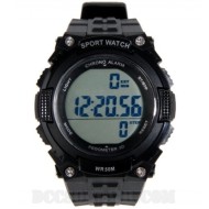 Orologio Digitale WR50M Con Pedometro Delta Tactics