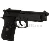 Pistola M9A1 Usmc Black Gas Full Metal We