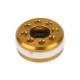 Poseidon PI-008 Ice Breaker Piston Head Gold 13.5mm