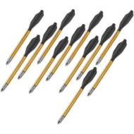 Blister 12 Dardi In Alluminio Per Pistola Balestra Royal