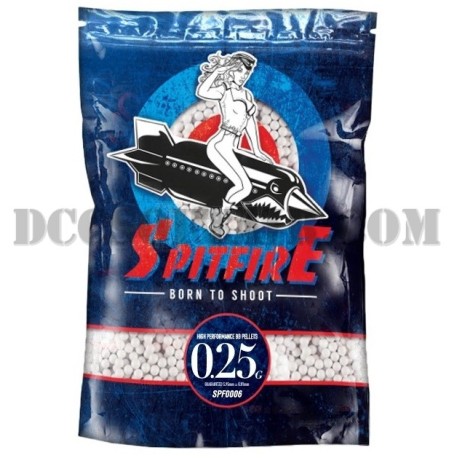Pallini 0.25gr 1Kg Bianchi Spitfire