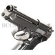 Beretta M92 Elite Chrome Gbb Full Metal B&W