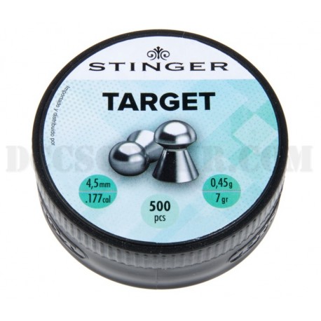 Piombini Aria Compressa Target Calibro 4,5mm Confezione 500pz Stinger