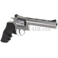 Dan Wesson 715 6" Co2 Silver Asg