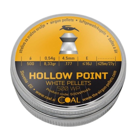 Piombini Hollow Point 500 WP Cal. 4,5mm Coal
