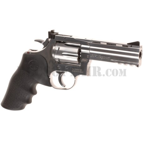 Dan Wesson 715 4" Co2 Silver Asg