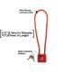 Cable Lock F5.3mmX15" Doj Approved Utg