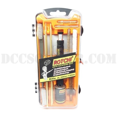 Kit Pulizia Carabine Cal.30/308/30.06 Professionale Rotchi