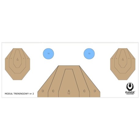 Bersaglio Drill-2 Shooting Targets Range Solution