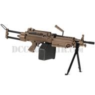 Mitragliatrice M249 Para Saw Desert Full Metal A&K