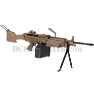 Mitragliatrice M249 MKII Saw Desert Full Metal A&K