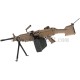 Mitragliatrice M249 MKII Saw Desert Full Metal A&K