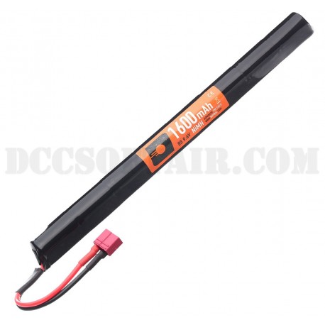 Batteria 9.6Vx1600mAh Stick Type Deans Nuprol