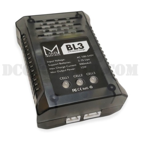BL3 Caricabatterie Compact Lipo 7.4V/11.1V Mako