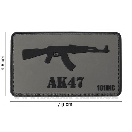 Patch 3D Pvc AK47 101