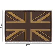 Patch 3D Pvc Bandiera UK Desert 101